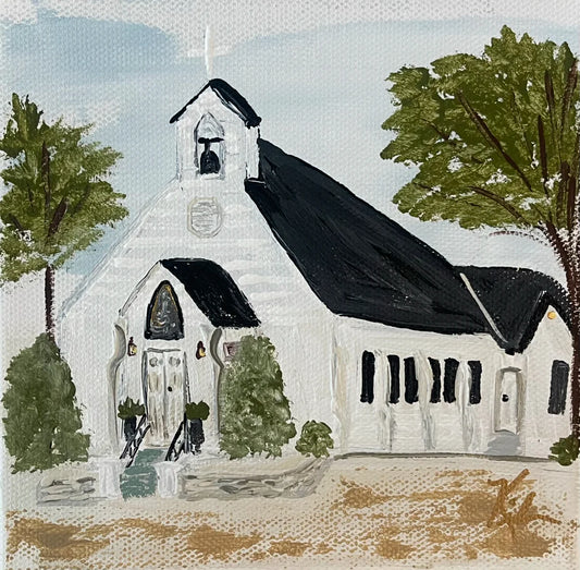 Old Puckett Church 24x24