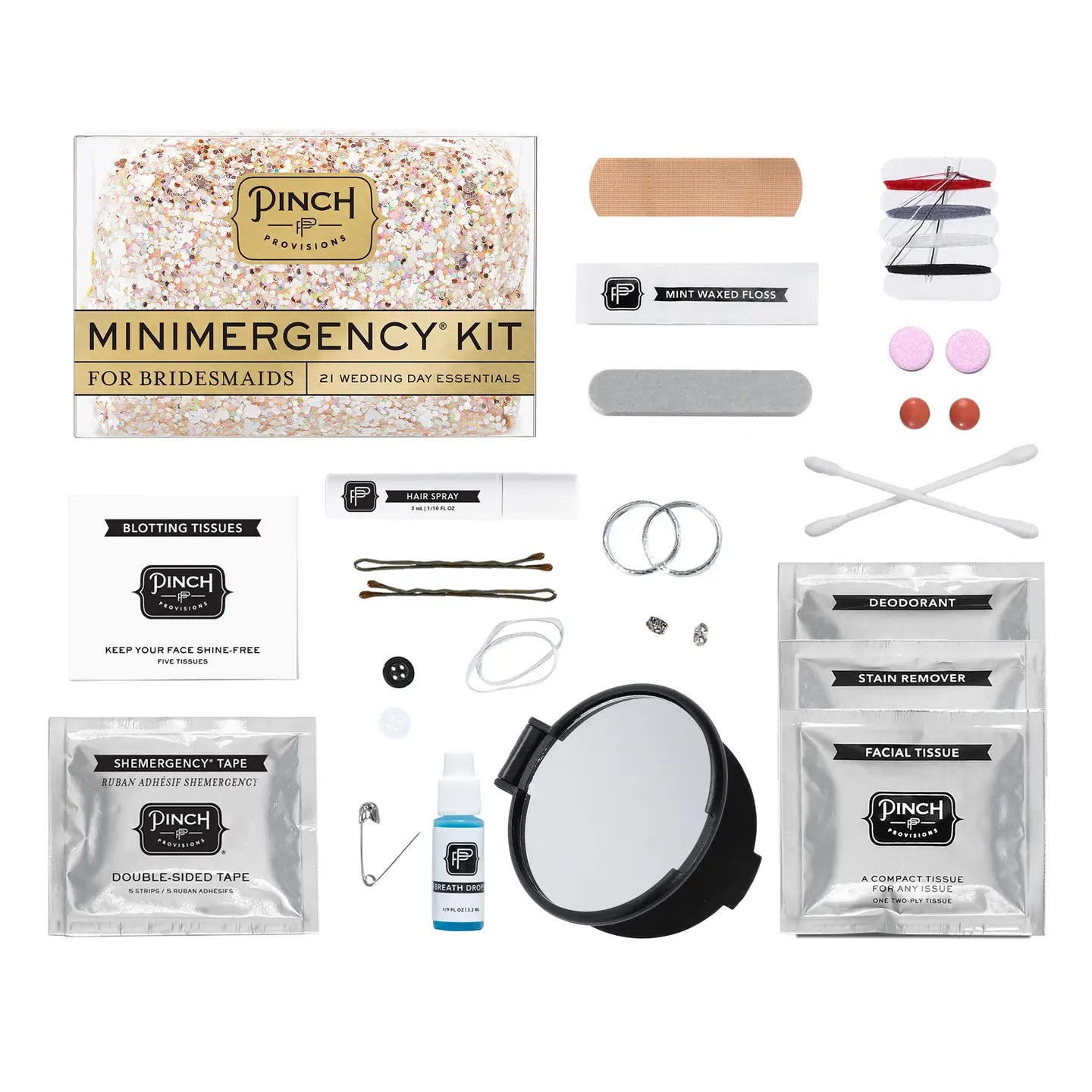 Minimergency Kit for Bridesmaids