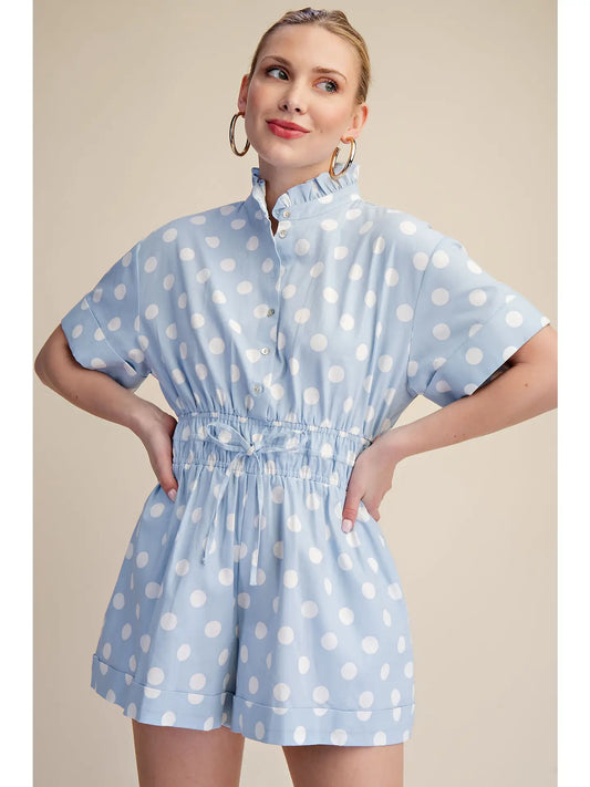 Polka Dot Perfect Romper