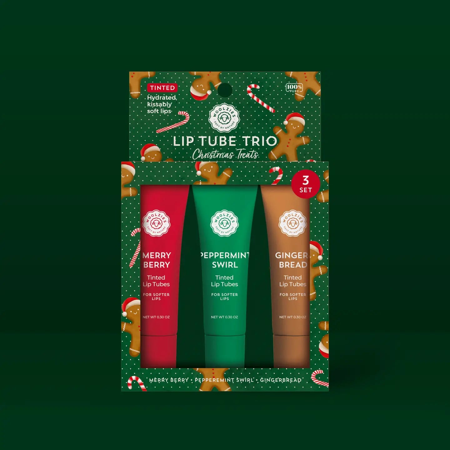 Christmas Treats Lip Balm Trio