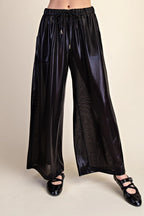 Black Lurex Knit Set