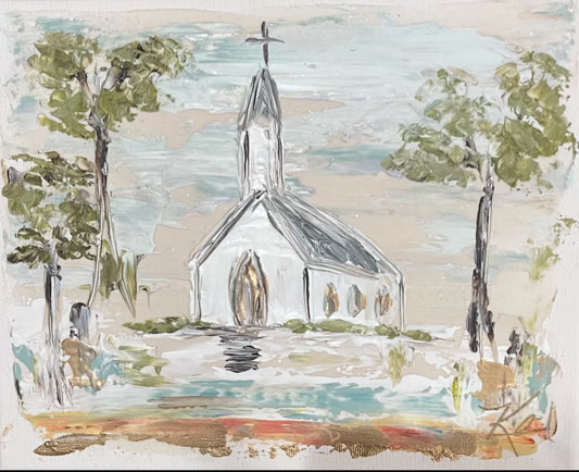 Old Country Church 24x24