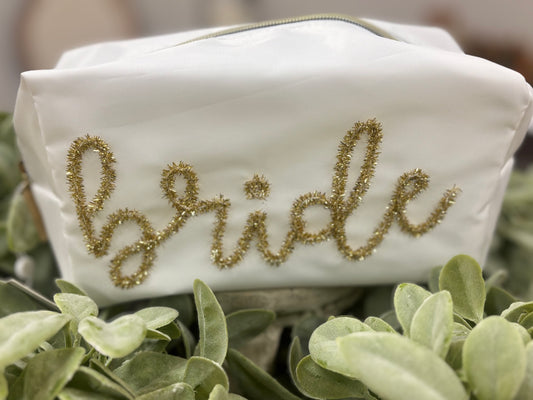 White/Gold Bride Case