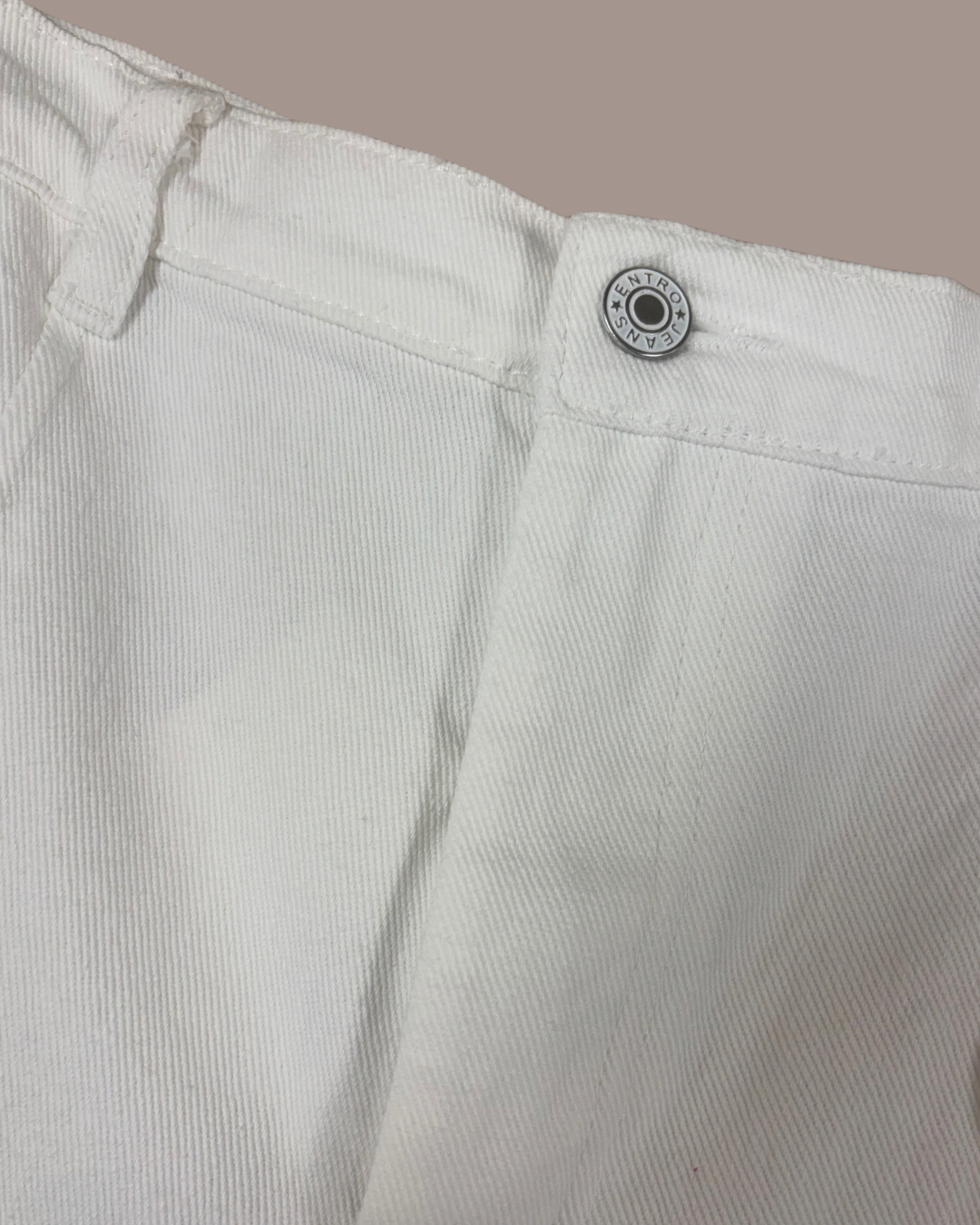 White Tailored Shorts