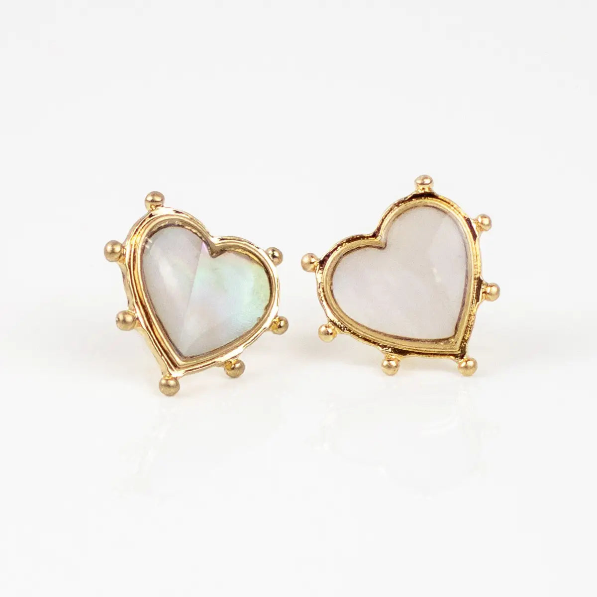 Alma Heart Studs