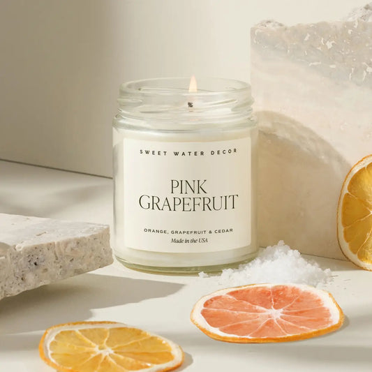 Pink Grapefruit 9 oz Soy Candle