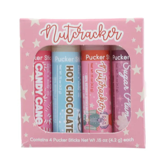Nutcracker Lip Balm Set