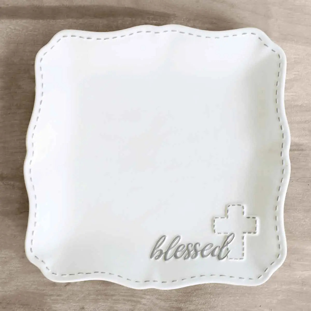 White Blessed Platter