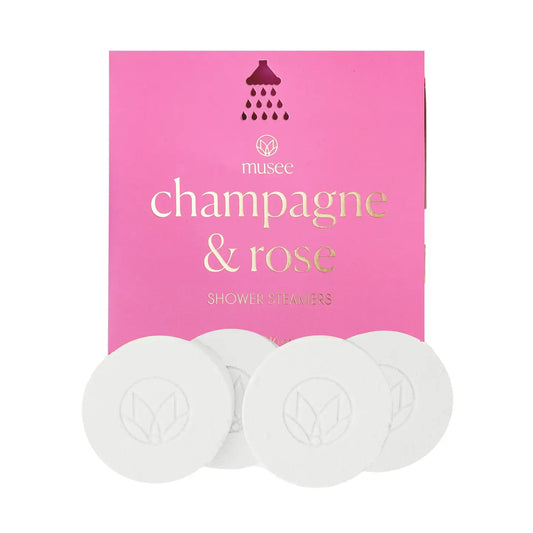 Champagne and Rose Shower Steamers