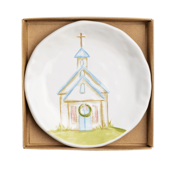 Boxed Church Trinket Dish