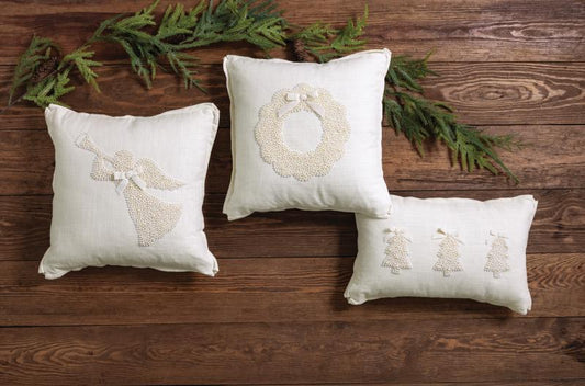 Christmas Pearl Pillow