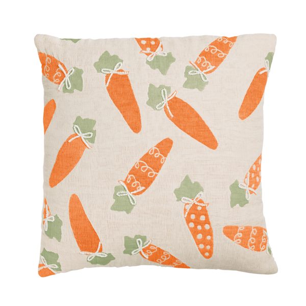 Jacquard Easter Pillow