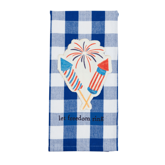 Firework Patch Towel