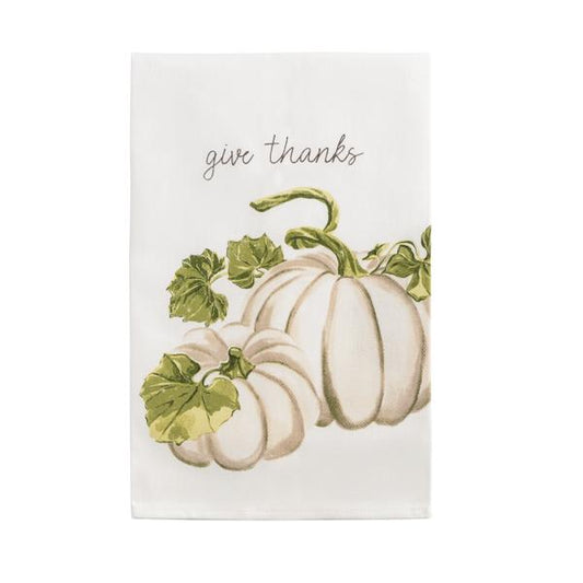 White Pumpkin Towel