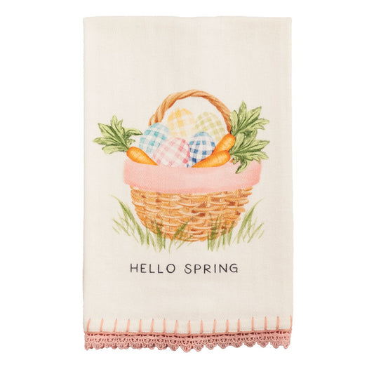 Hello Spring Towel