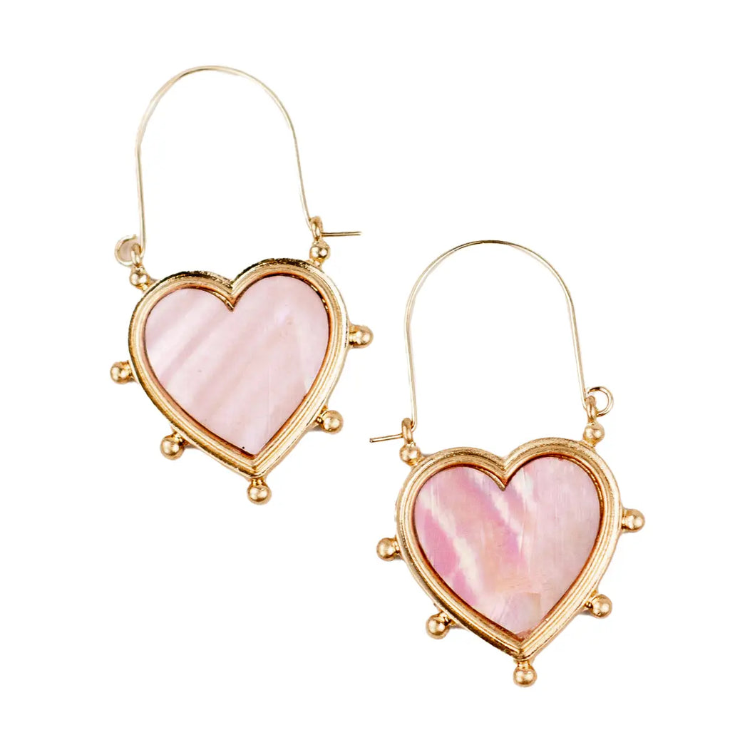 Alma Heart Earrings