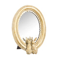 Gold Rabbits Mirror