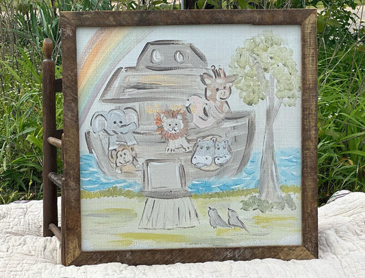 Noah's Ark Nursery Art