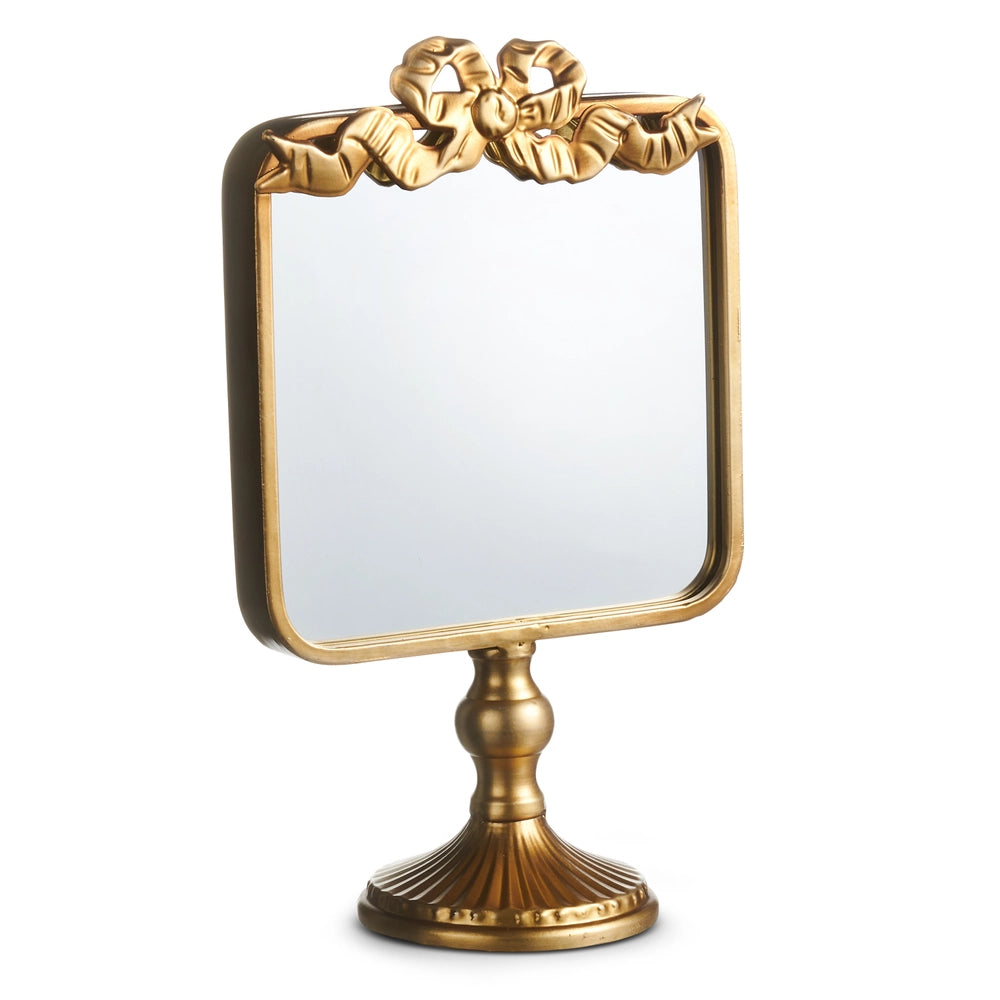 Gold Bow Mirror
