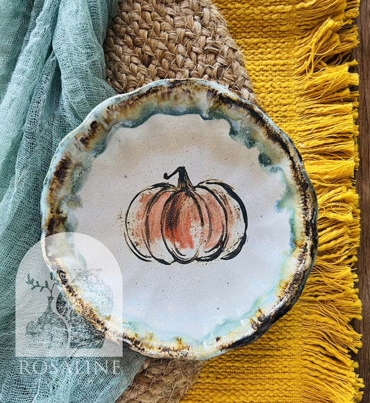 Pleated Pumpkins Dish