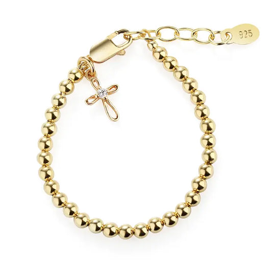 Lenox Gold Cross Bracelet