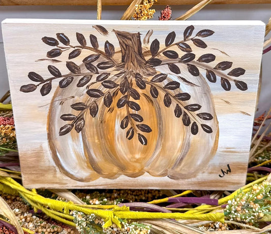 JW Art 6 X 8 Brown Pumpkin