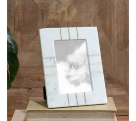 Wire Etched Marble Frame