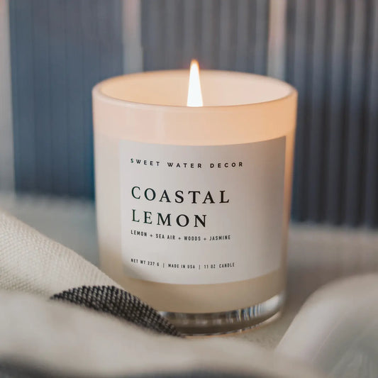 Coastal Lemon 11oz Candle