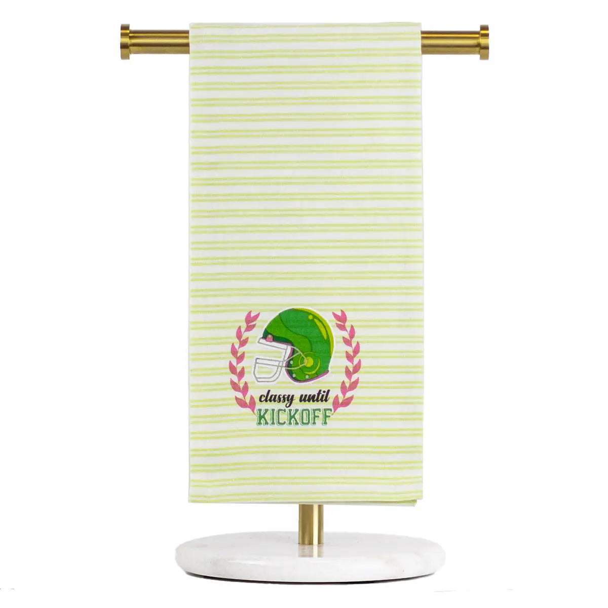 Classy Until Kickoff Towel