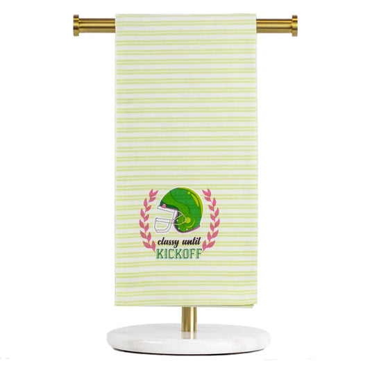 Classy Until Kickoff Towel