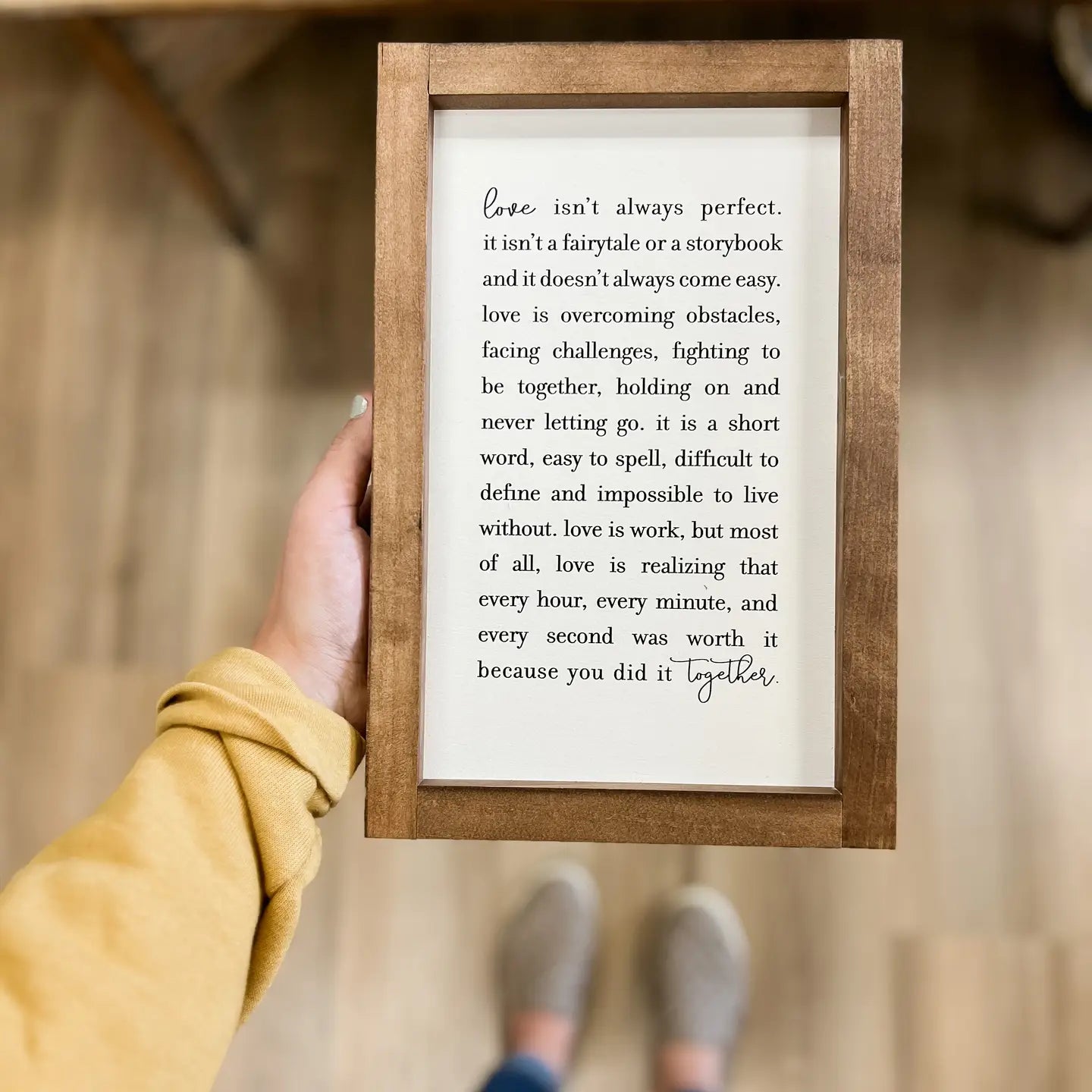 Love Isn't Perfect