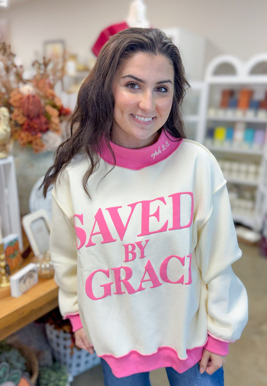 Saved By Grace Sweatshirt