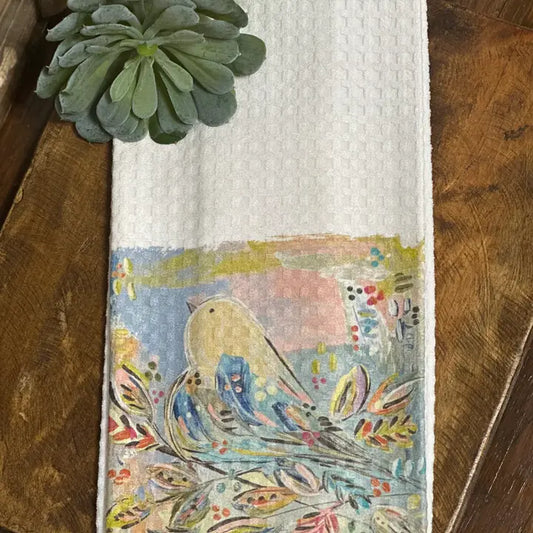 Birdie Tea Towel