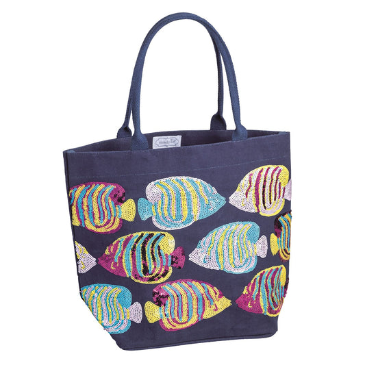 Fish Pool Sparkle Tote