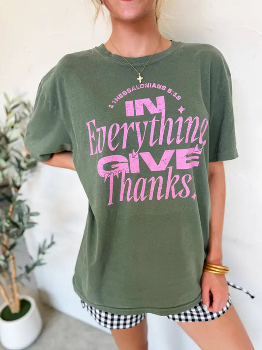 Give Thanks Tee