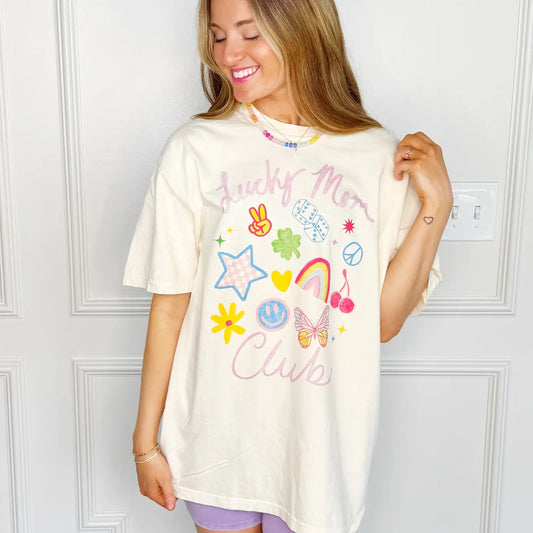 Lucky Mom Club Tee