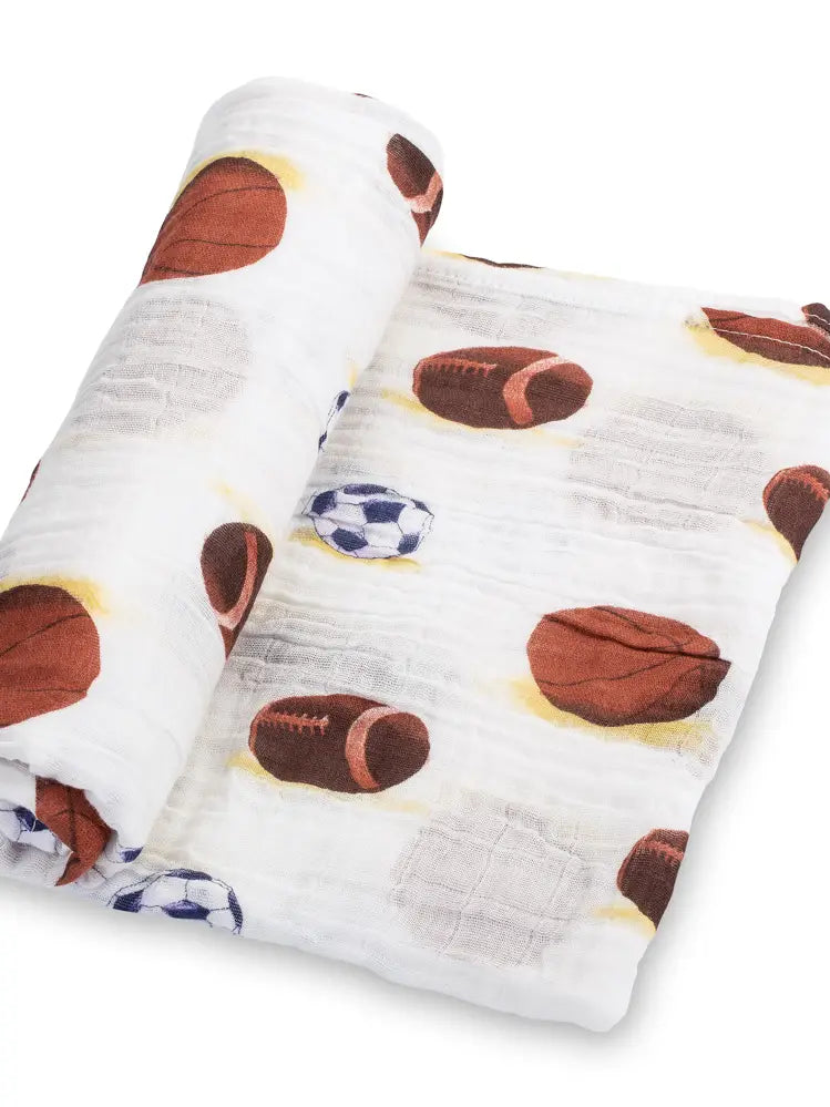 Go Sports! Baby Swaddle Blanket