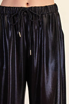 Black Lurex Knit Set
