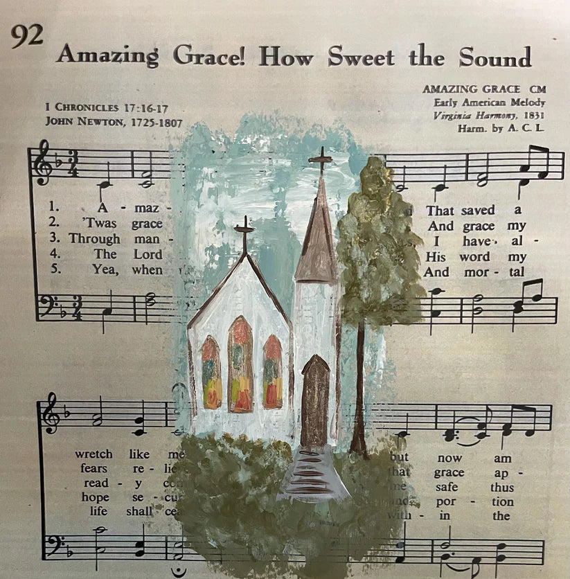 Amazing Grace Art 12x12