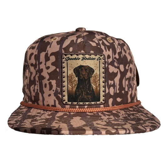 Brown Lab Patch Hat