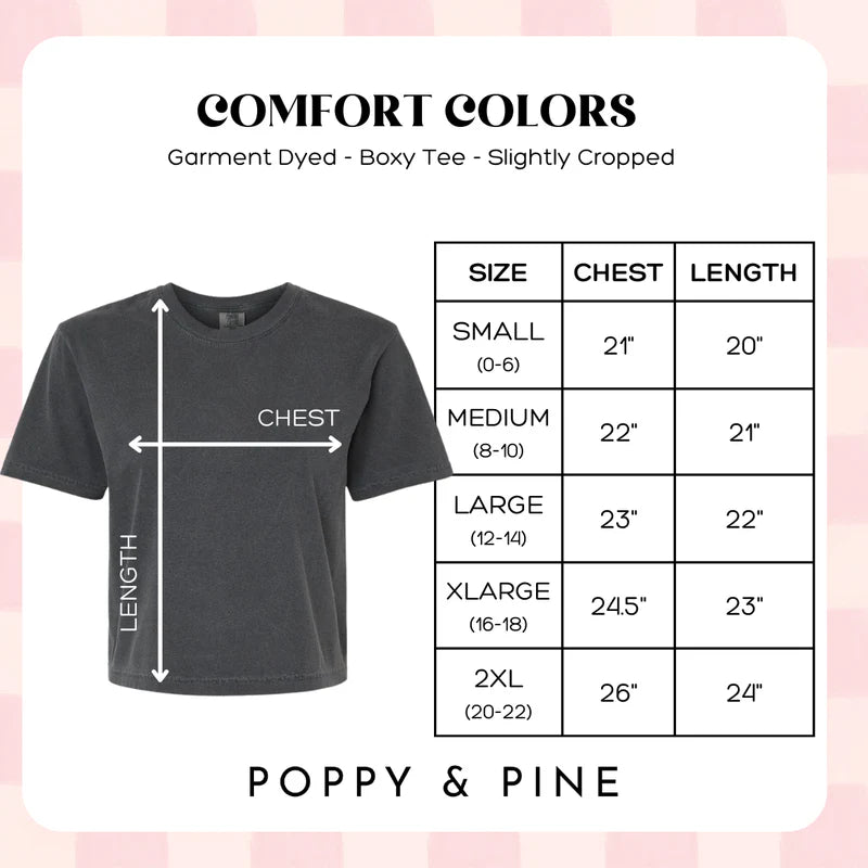 Catch Ya Later Crop Tee