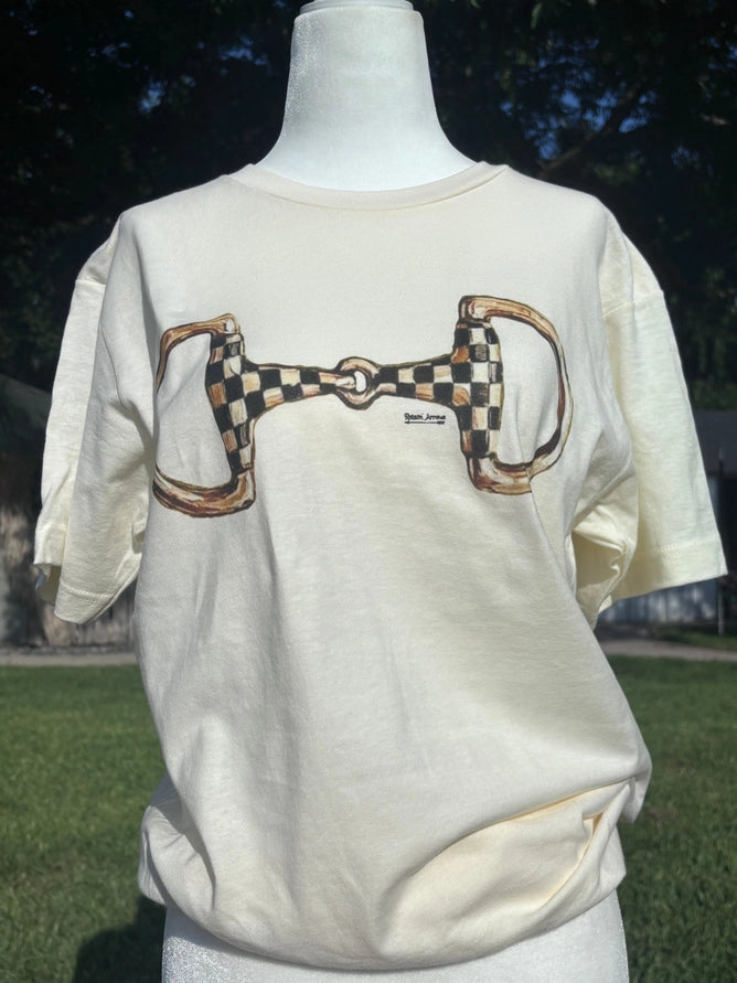 Checker Bit Tee