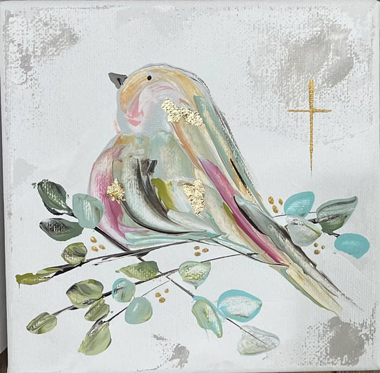 Bird w/ Cross Art