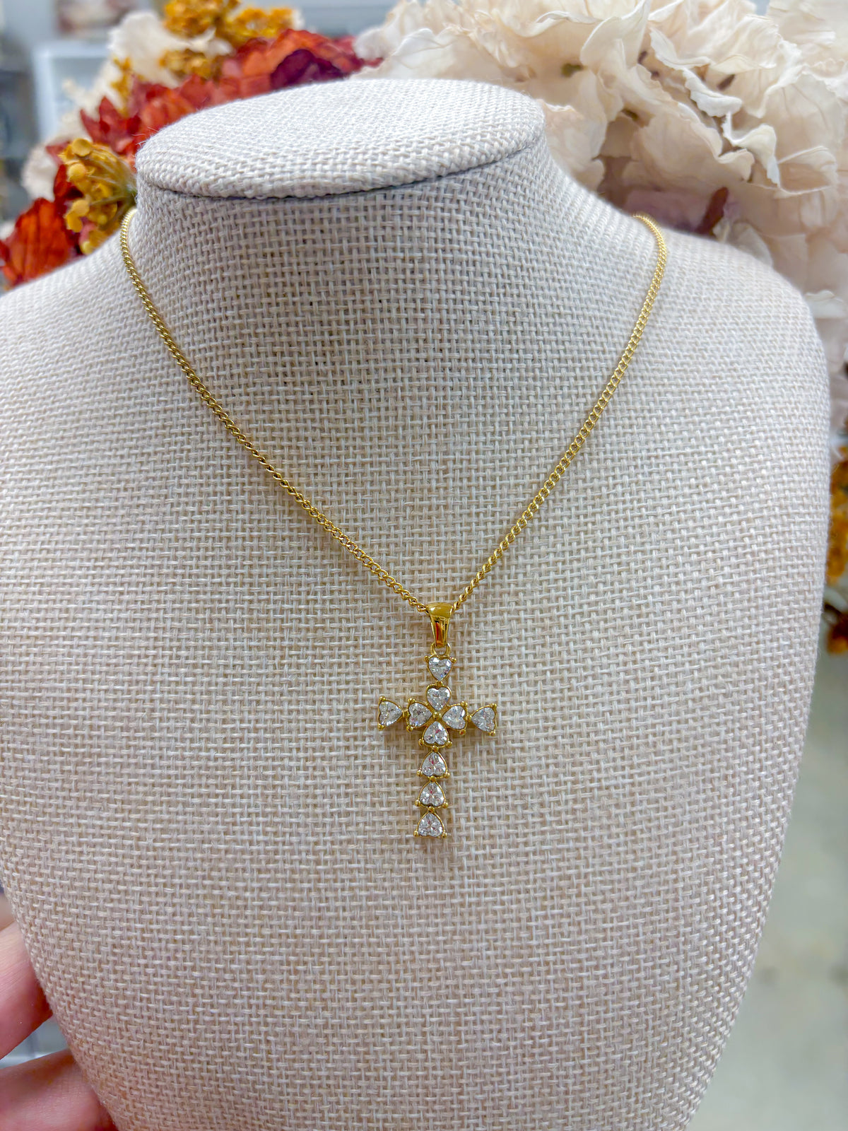 Heavenly Cross Necklace