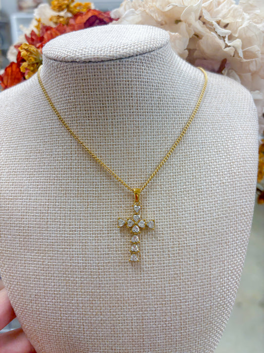 Heavenly Cross Necklace