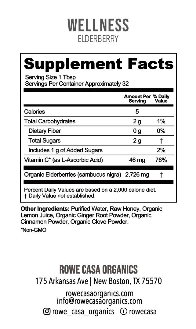 RCO Elderberry Immune Support