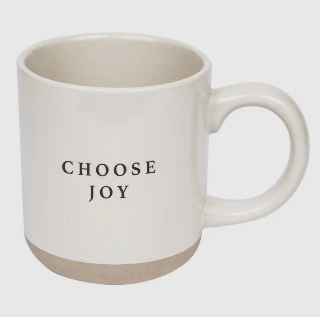 Choose Joy Stoneware Coffee Mug