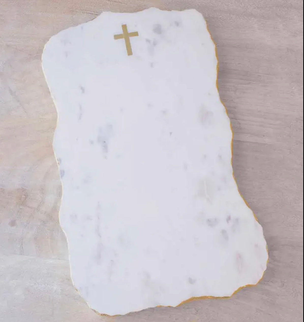 Cross Marble Serving Board