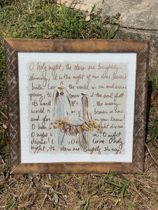 O Holy Night Art