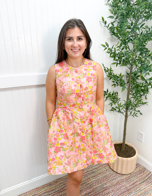 Fun Fancy Floral Dress